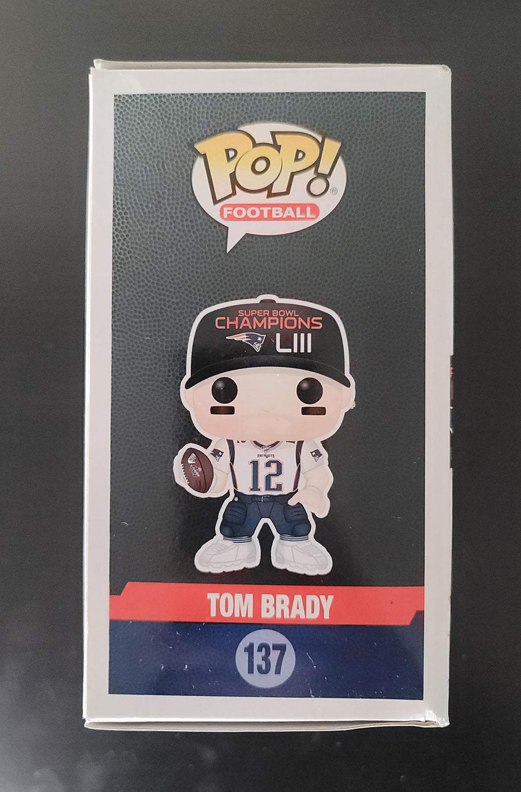 Tom Brady New England Patriots Signed Autographed Funko Pop with COA