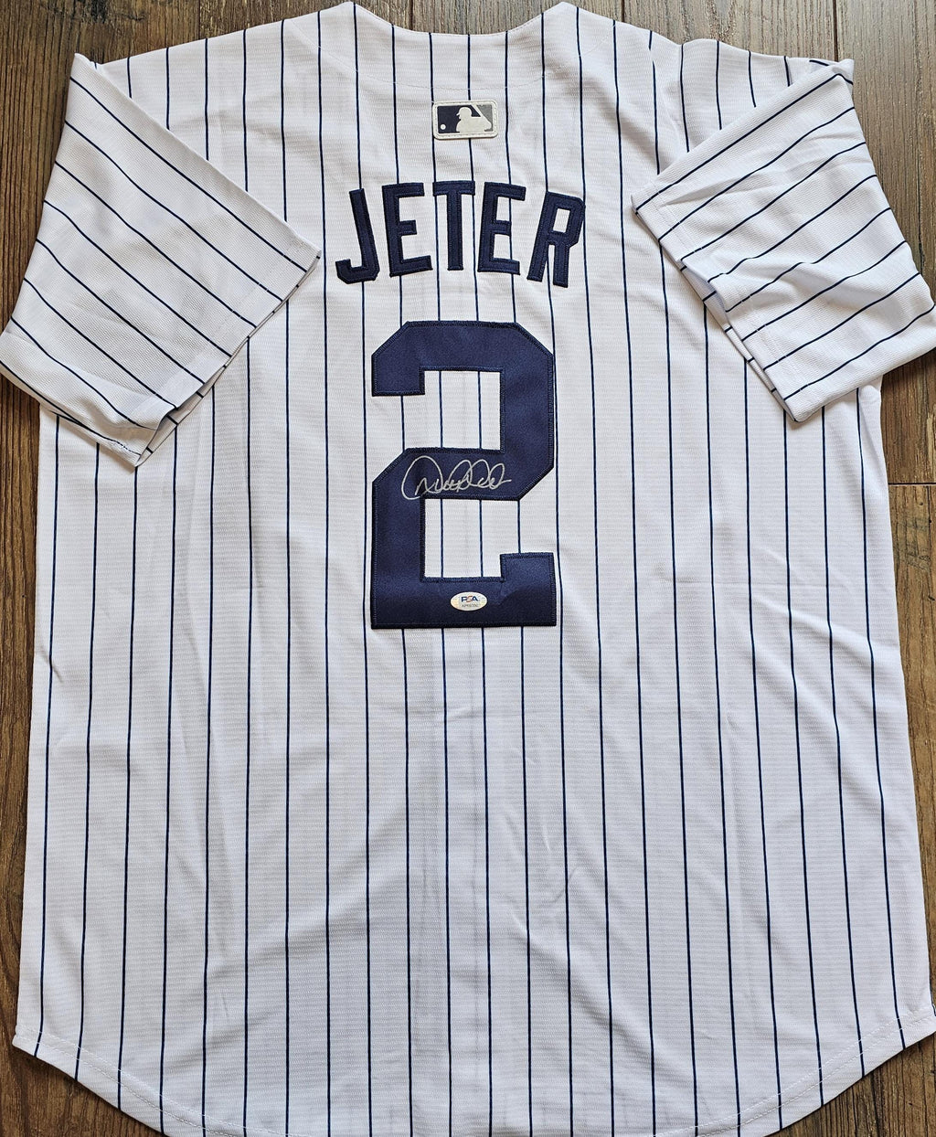 Derek Jeter Signed New York Yankees Jersey PSA COA Autographed