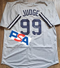 Aaron Judge Signed New York Yankees Custom Jersey PSA COA Autographed