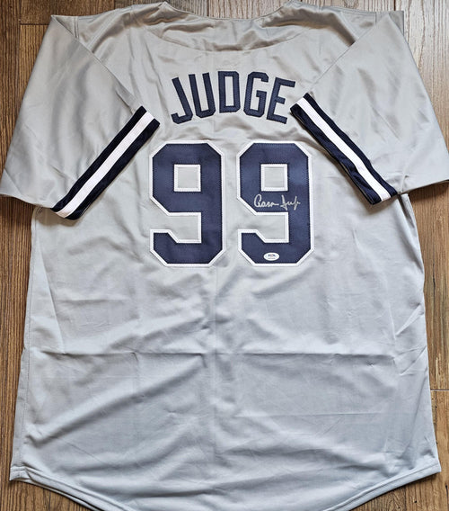 Aaron Judge Signed New York Yankees Custom Jersey PSA COA Autographed