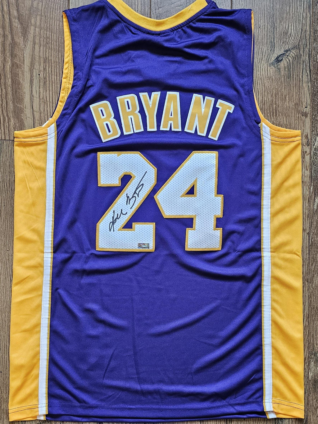 Kobe Bryant Signed Lakers Jersey Full Signature Panini Authenticated NBA Black Mamba Memorabilia Collectible