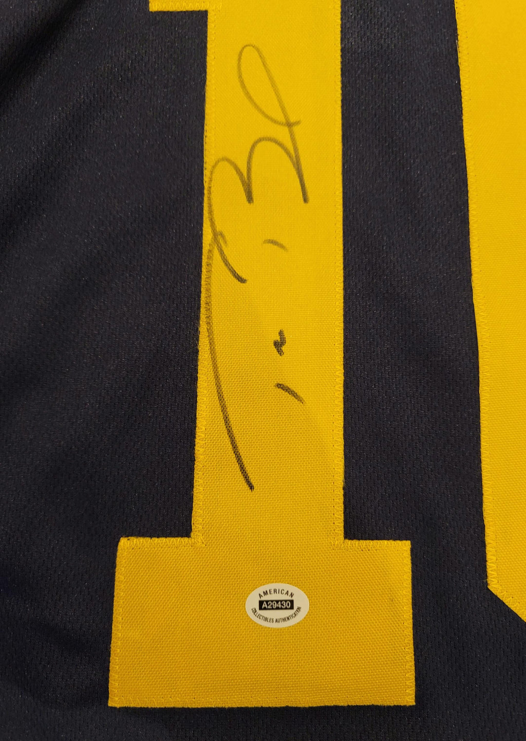 Tom Brady Signed Autographed Michigan Wolverines Custom Jersey w/ COA