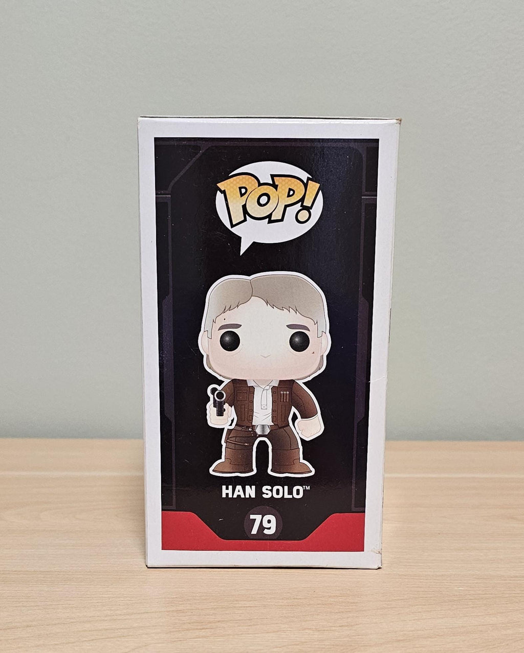 Harrison Ford Signed Star Wars #79 Funko Pop PSA COA Autographed