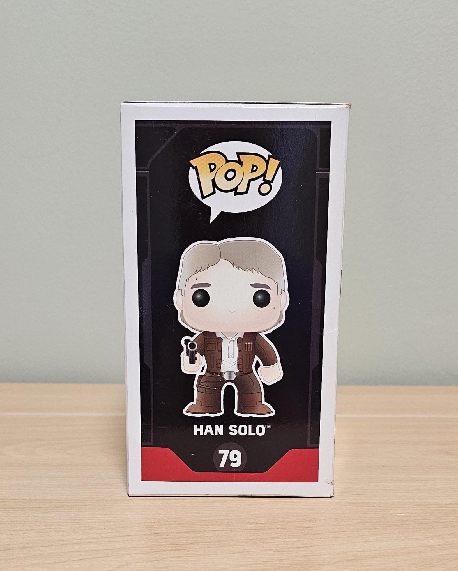 Harrison Ford Signed Star Wars #79 Funko Pop PSA COA Autographed