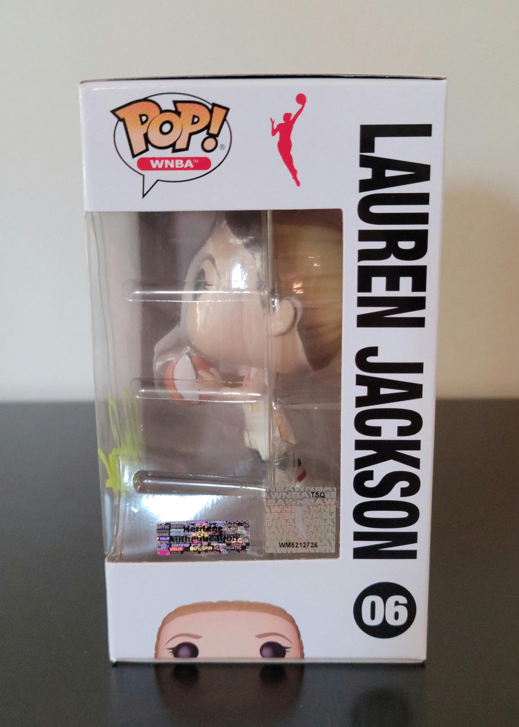 Lauren Jackson Signed Autographed Rookie Funko Pop Seattle Storm WNBA Holo & COA