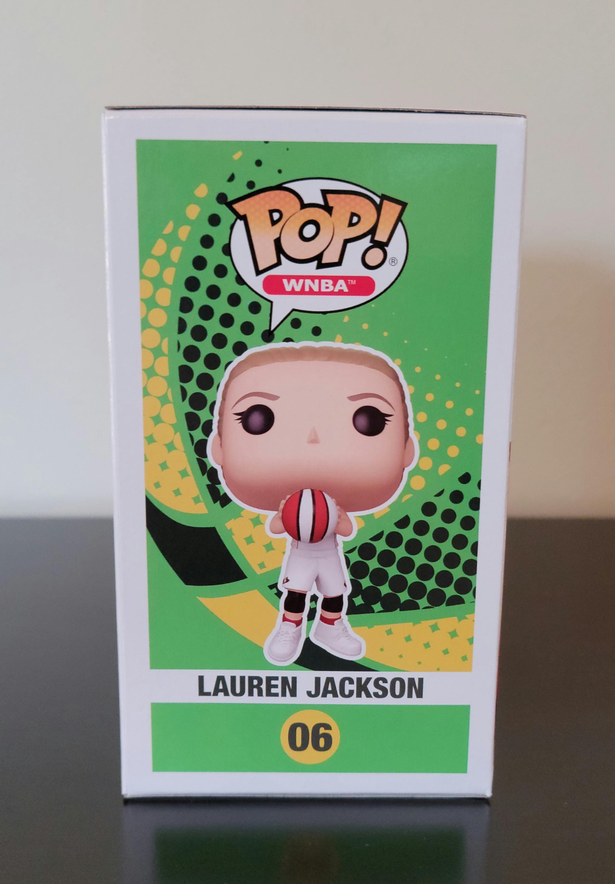 Lauren Jackson Signed Autographed Rookie Funko Pop Seattle Storm WNBA Holo & COA