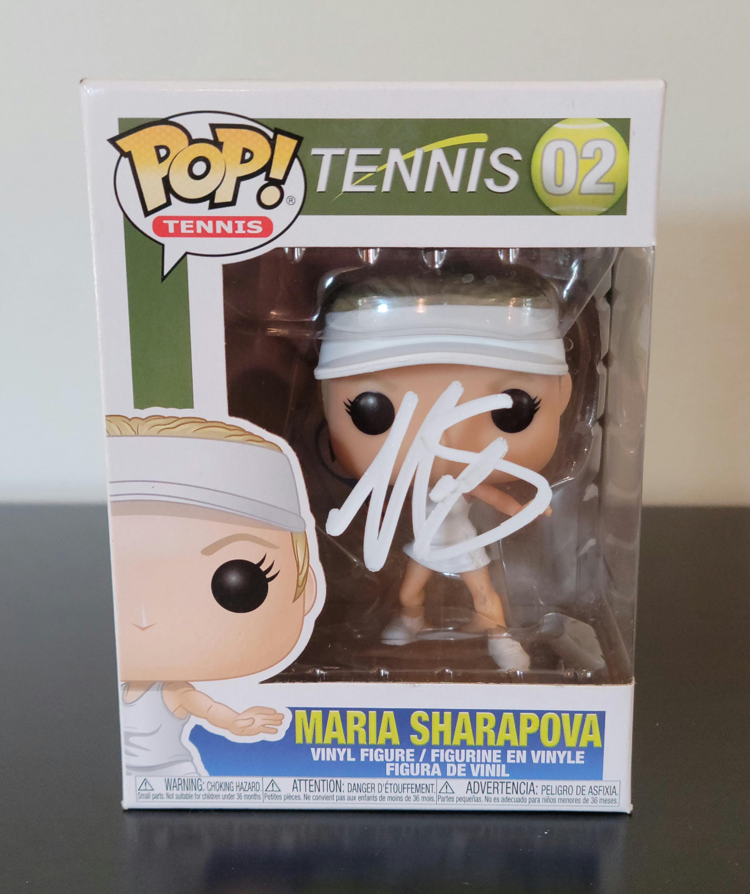 Maria Sharapova Signed Autographed Tennis Funko Pop Authenticated