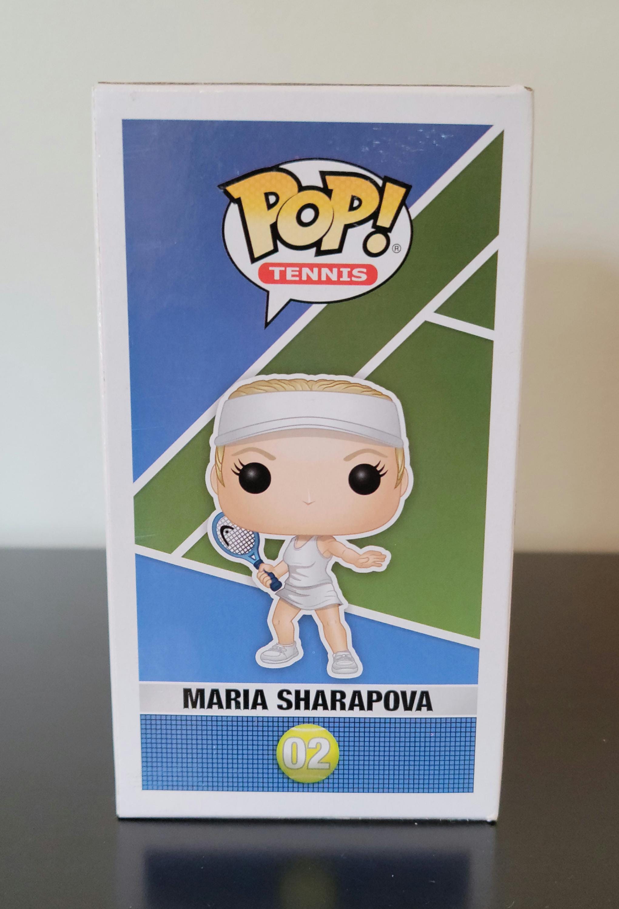 Maria Sharapova Signed Autographed Tennis Funko Pop Authenticated