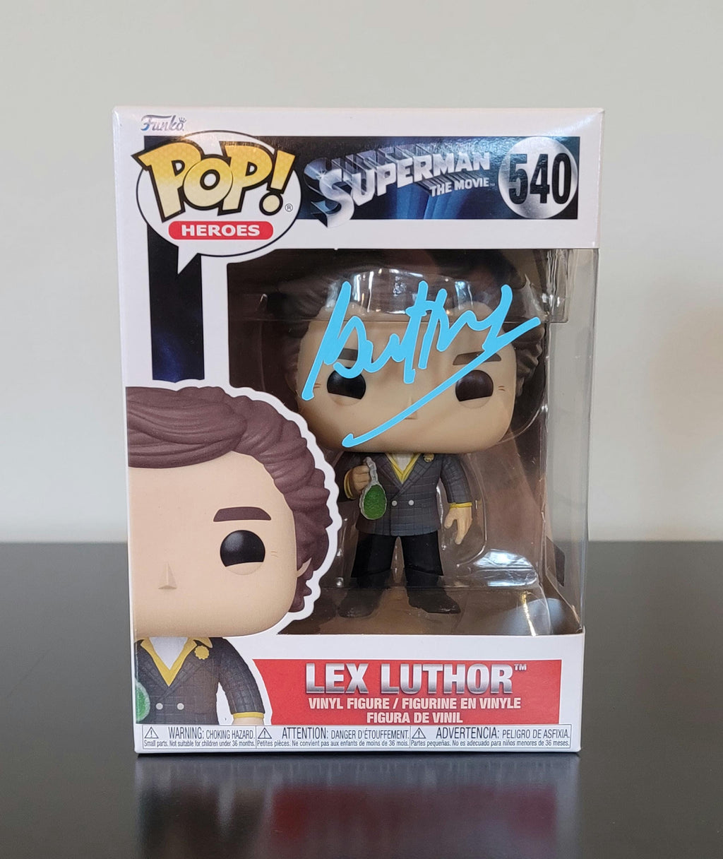 Gene Hackman Signed Autographed Superman Lex Luthor Funko Pop w/ COA