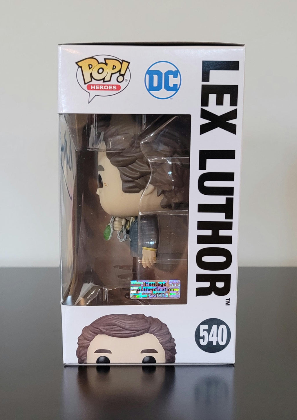 Gene Hackman Signed Autographed Superman Lex Luthor Funko Pop w/ COA