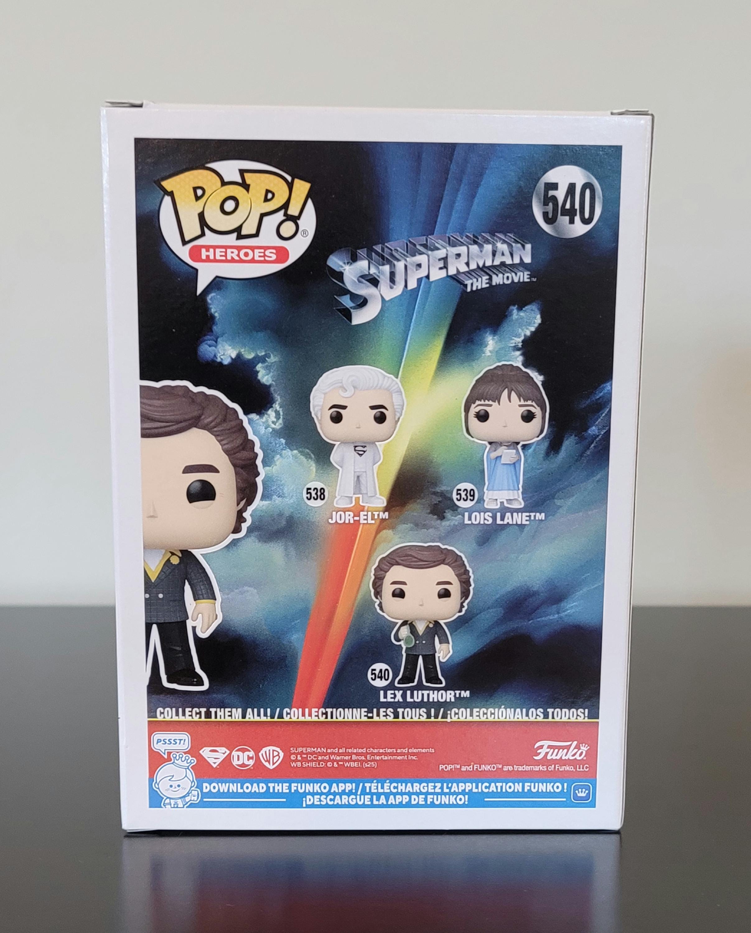Gene Hackman Signed Autographed Superman Lex Luthor Funko Pop w/ COA