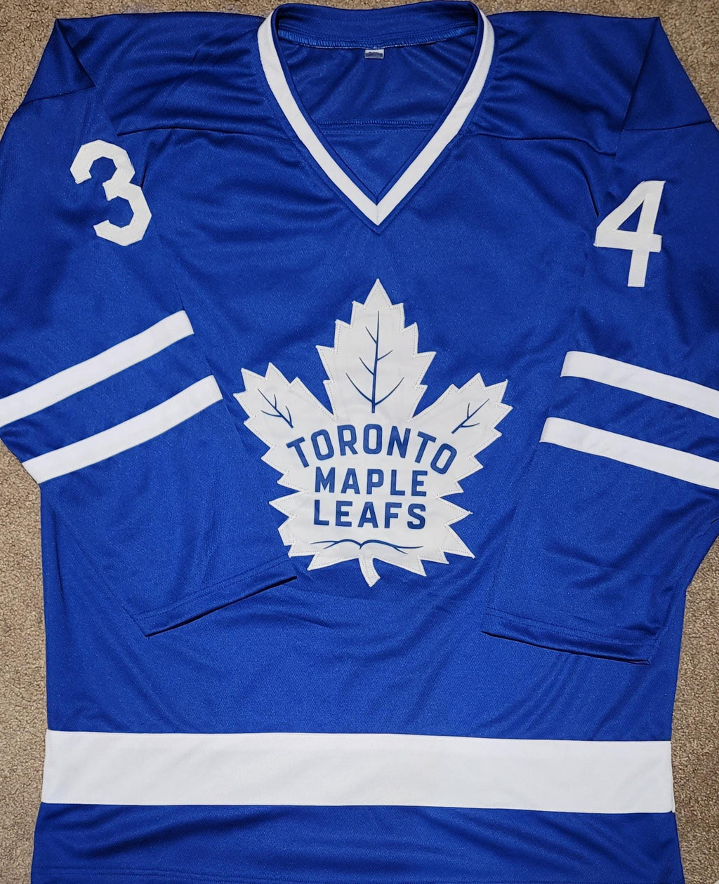 Auston Matthews Signed Autographed Toronto Maple Leafs Custom Jersey w/ COA