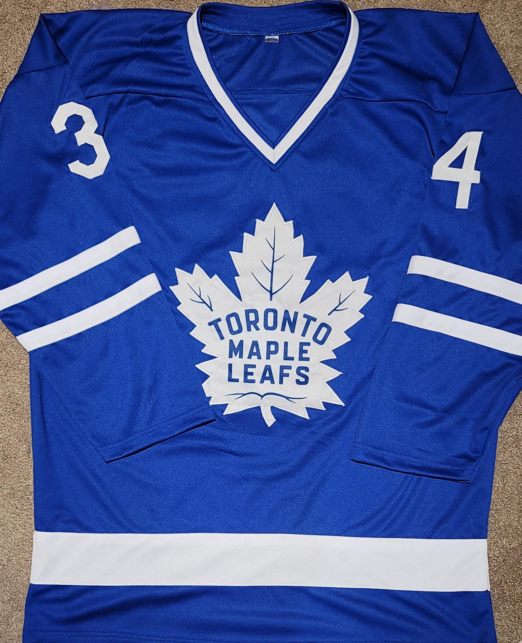 Auston Matthews Signed Autographed Toronto Maple Leafs Custom Jersey w/ COA