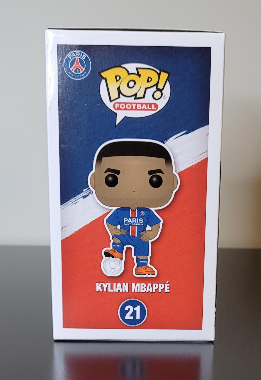 Kylian Mbappe Signed Autographed Funko Pop Real Madrid with COA