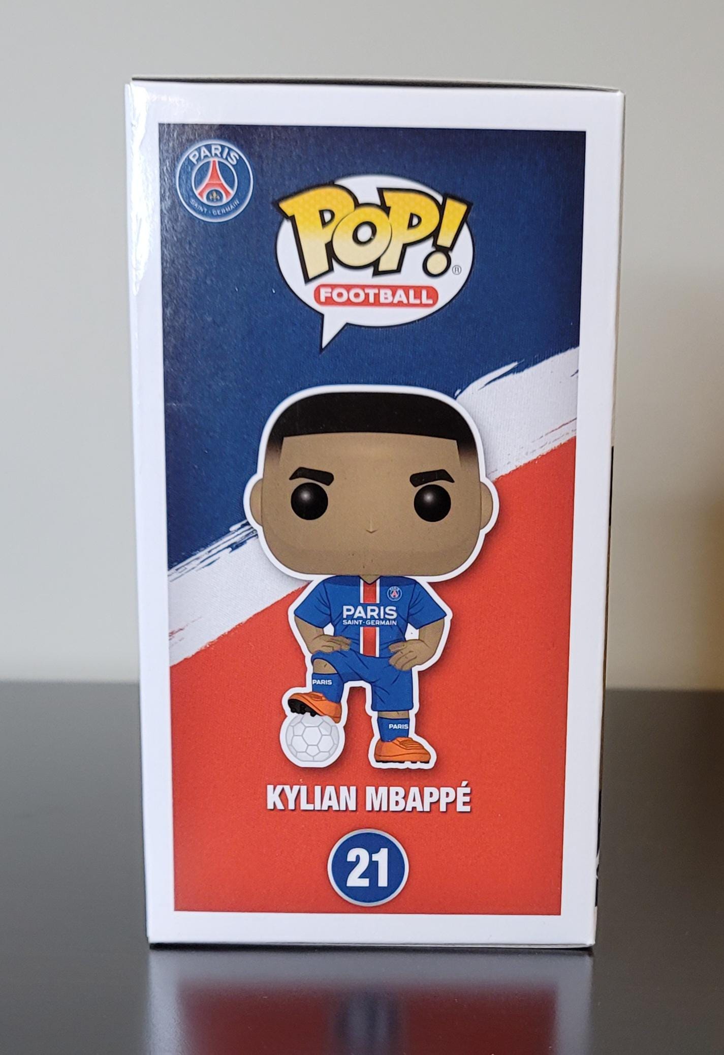Kylian Mbappe Signed Autographed Funko Pop Real Madrid with COA