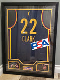 FRAMED! Caitlin Clark Signed Indiana Fever Jersey PSA COA Autographed