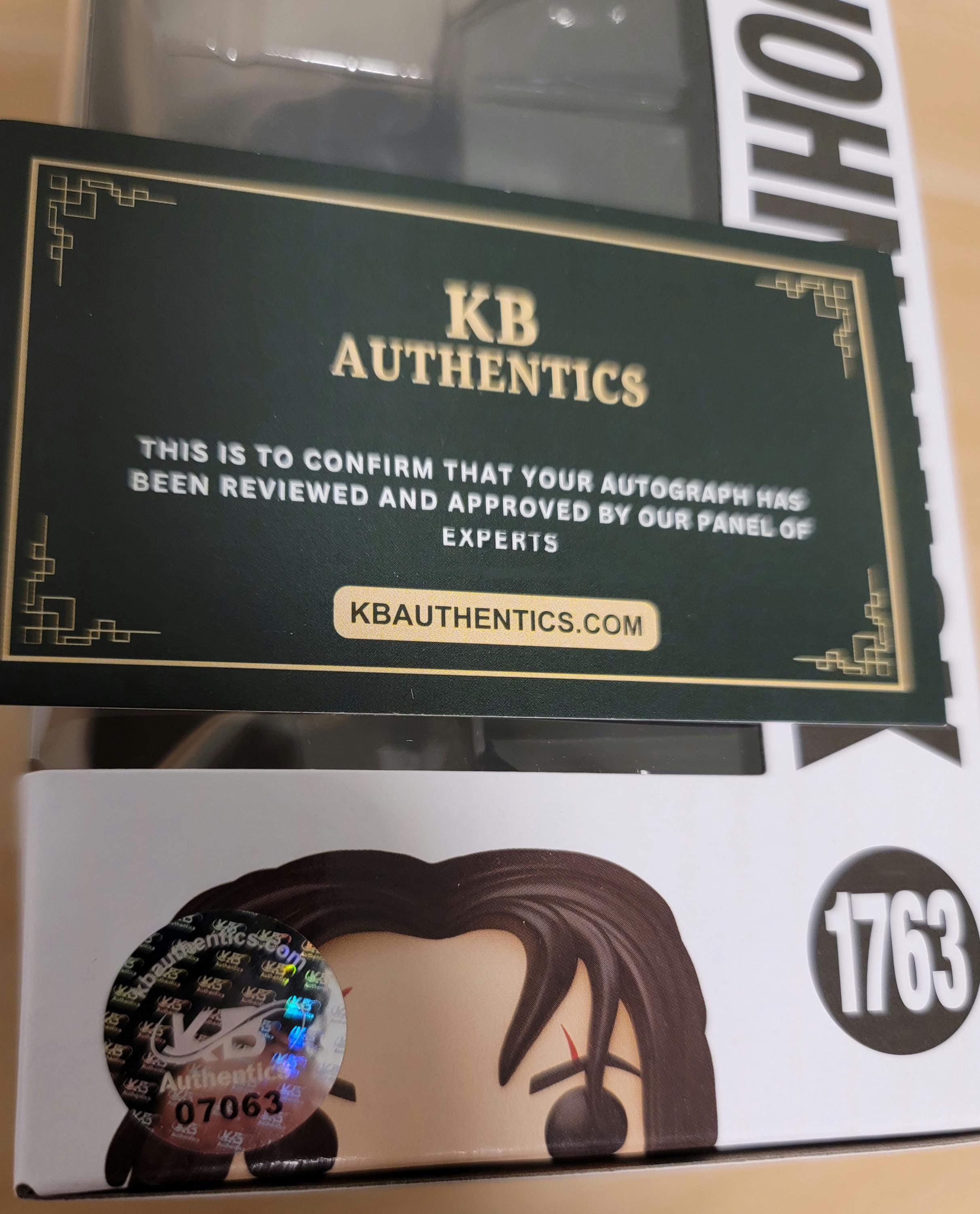 TWO! Keanu Reeves Signed Autographed John Wick Funko Pops w/ COA Neo The Matrix