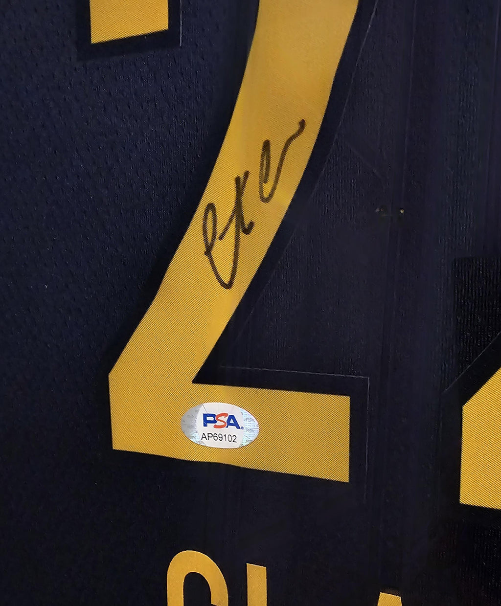FRAMED! Caitlin Clark Signed Indiana Fever Jersey PSA COA Autographed