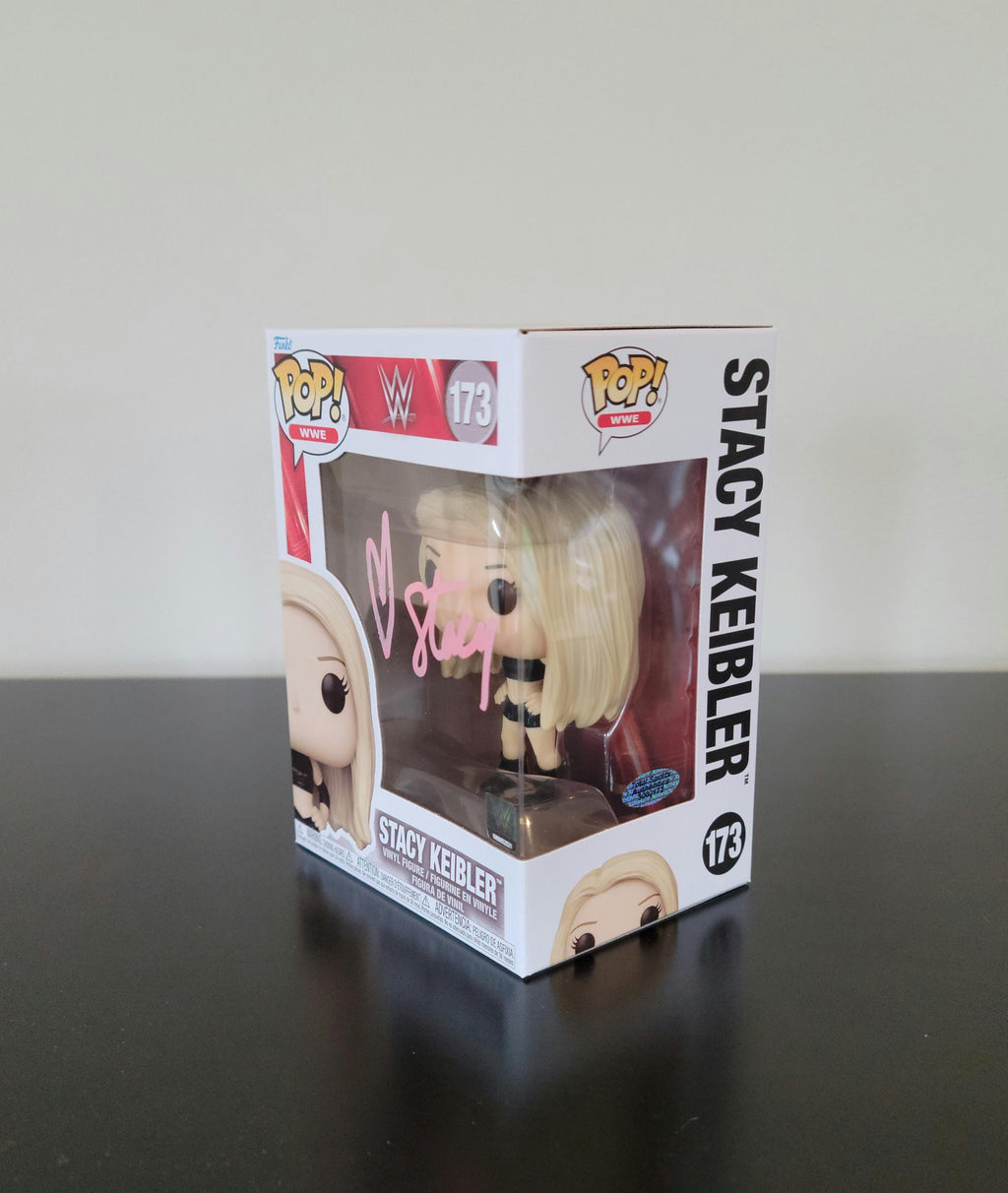 Stacy Keibler Signed Autographed WWE Funko Pop w/ COA