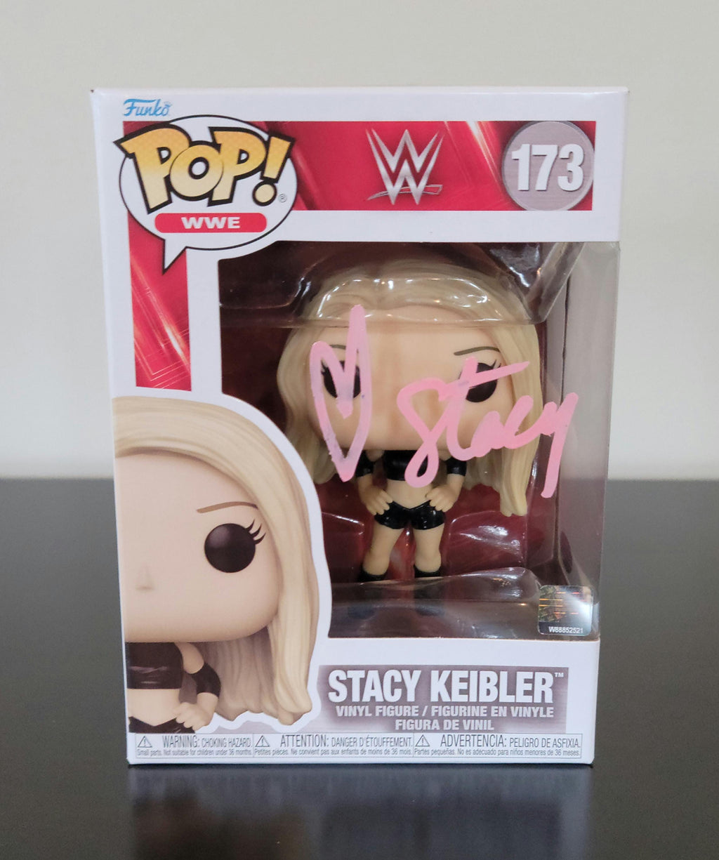 Stacy Keibler Signed Autographed WWE Funko Pop w/ COA