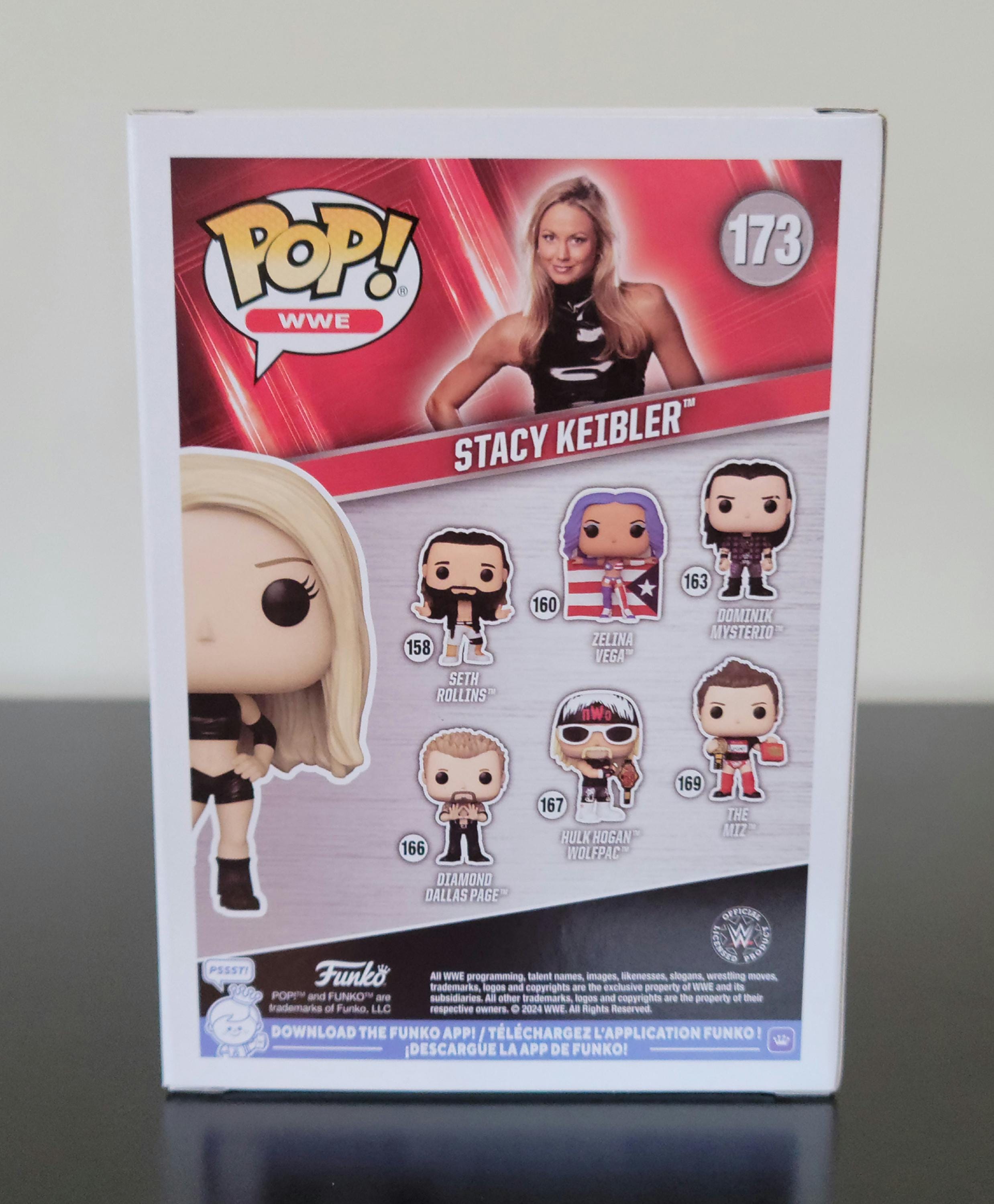 Stacy Keibler Signed Autographed WWE Funko Pop w/ COA