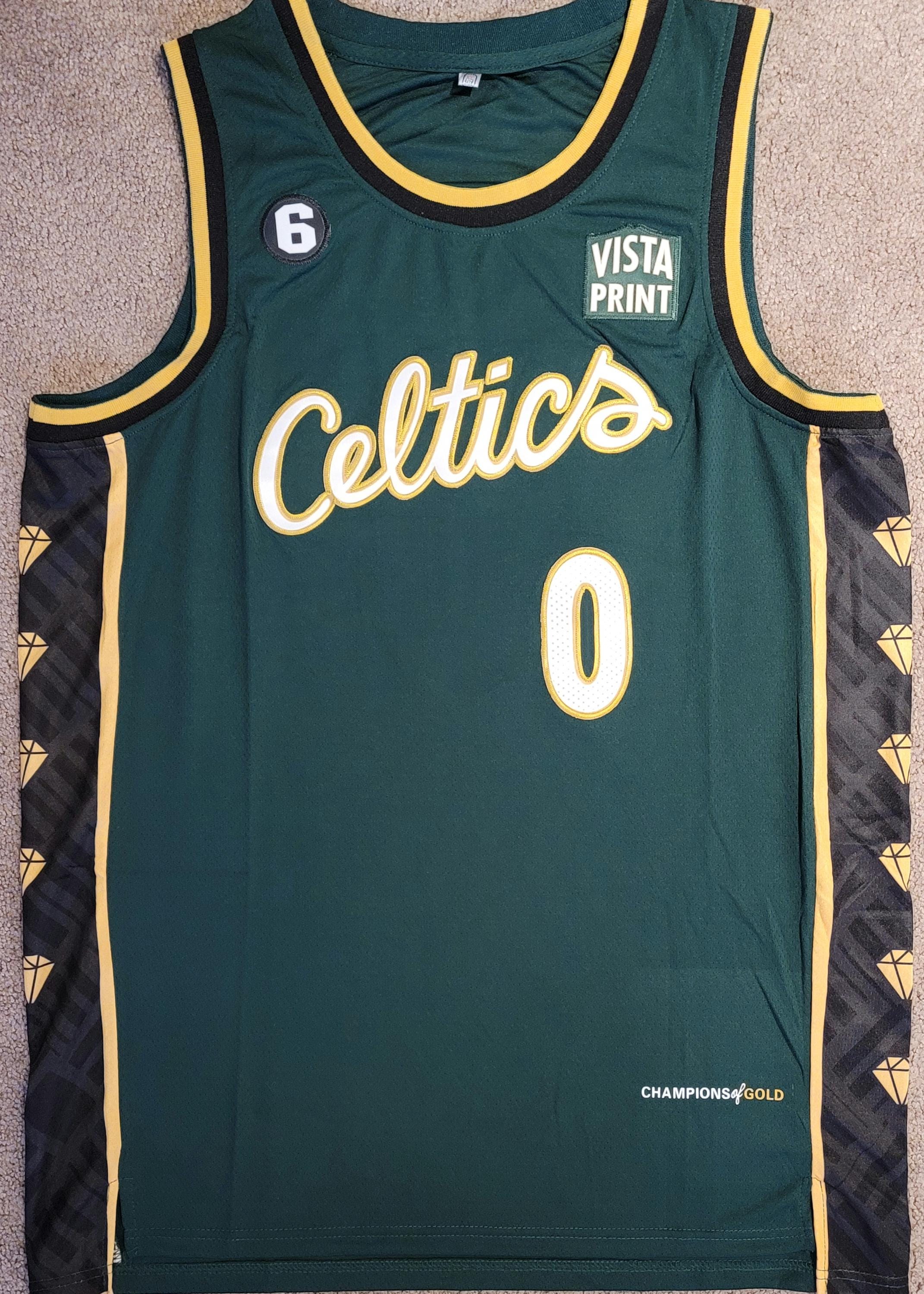 CUSTOM FRAMED! Jayson Tatum Signed Autographed Celtics Custom Jersey w/ COA