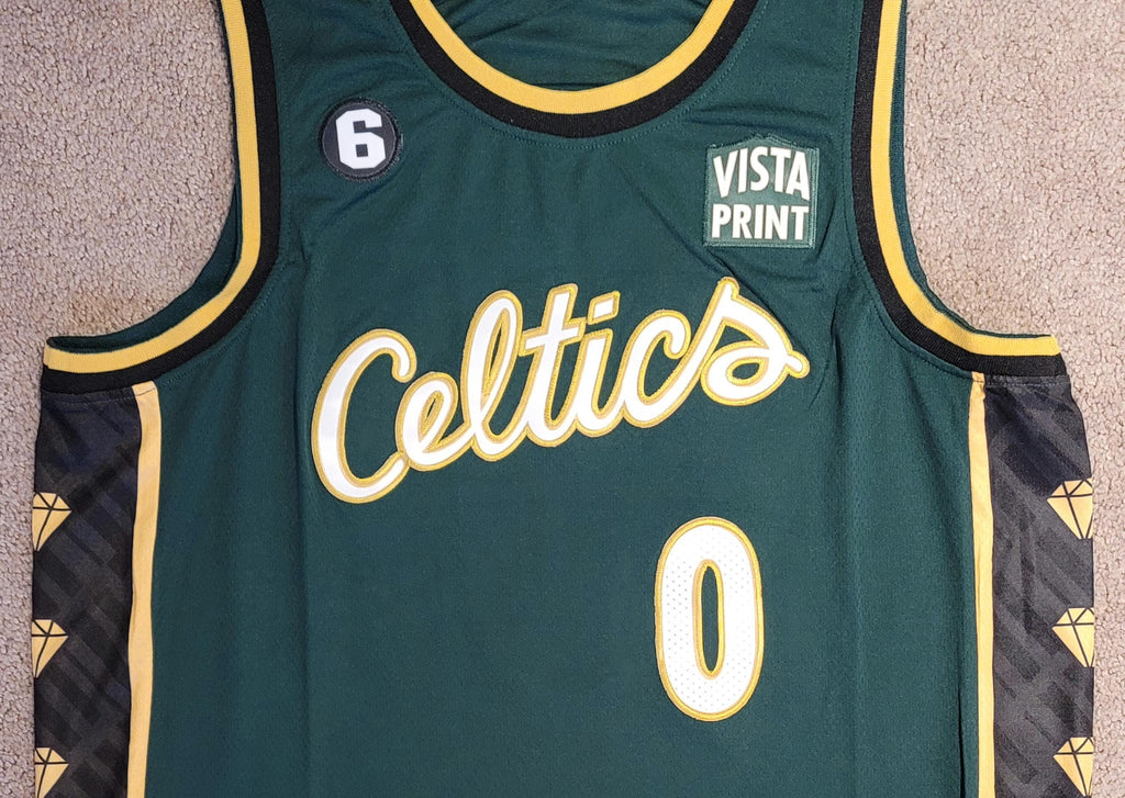 CUSTOM FRAMED! Jayson Tatum Signed Autographed Celtics Custom Jersey w/ COA