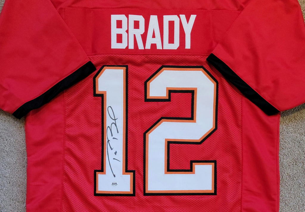 Tom Brady Signed Autographed Tampa Bay Buccaneers Custom Jersey w/ COA