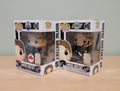 TWO! Wayne Gretzky Signed Autographed Funko Pop Edmonton Oilers NHL Hologram COA
