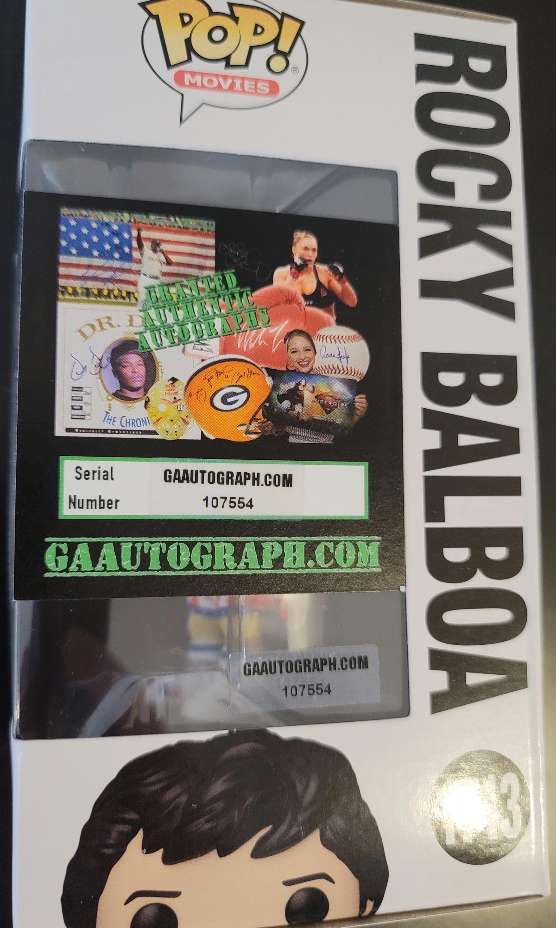 Signed Rocky Balboa Funko Pop Set: Stallone, Drago, Clubber Lang Mr. T (COA)