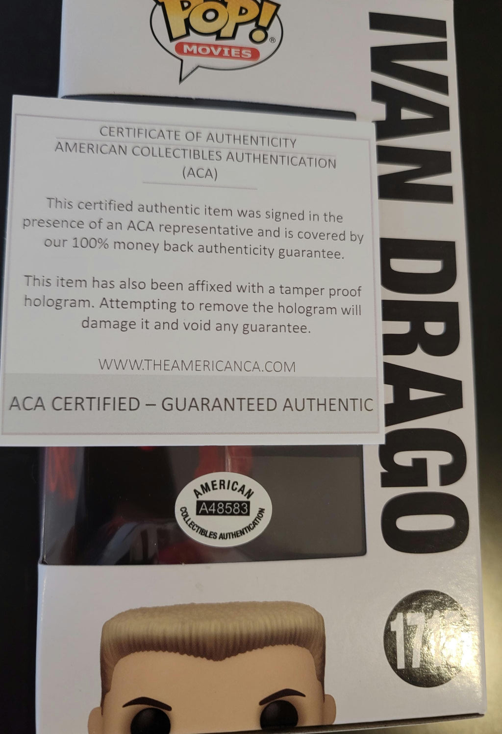 Signed Rocky Balboa Funko Pop Set: Stallone, Drago, Clubber Lang Mr. T (COA)