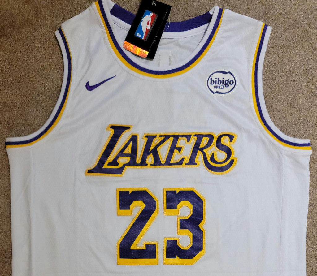 FRAMED! LeBron James Signed Los Angeles Lakers Swingman Jersey PSA COA Autographed