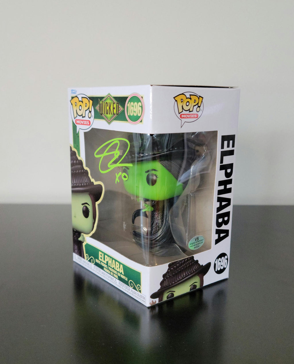 Cynthia Erivo Signed Autographed Wicked Movie Elphaba Funko Pop with COA