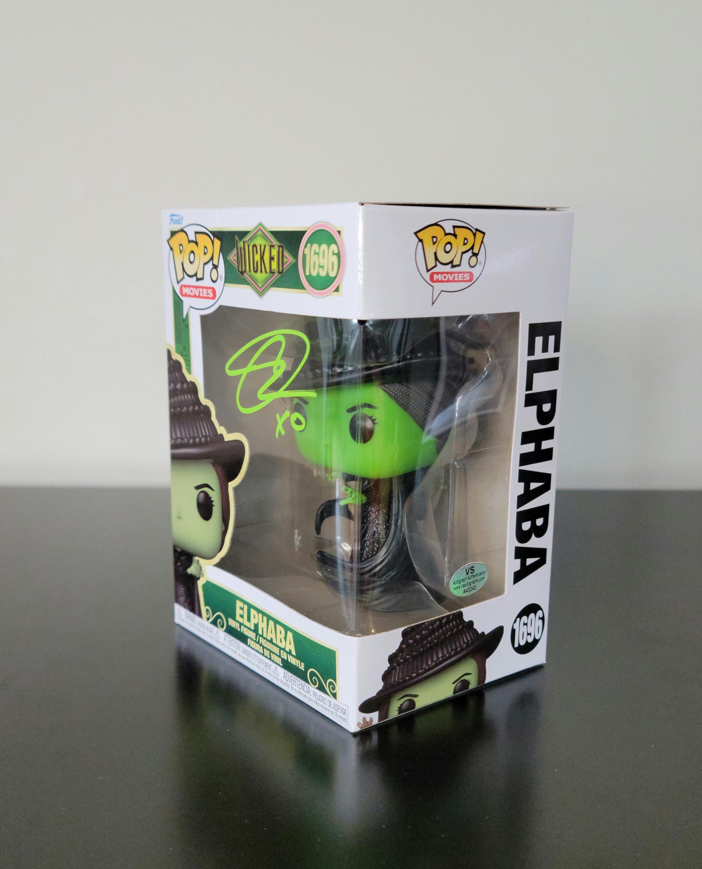 Cynthia Erivo Signed Autographed Wicked Movie Elphaba Funko Pop with COA