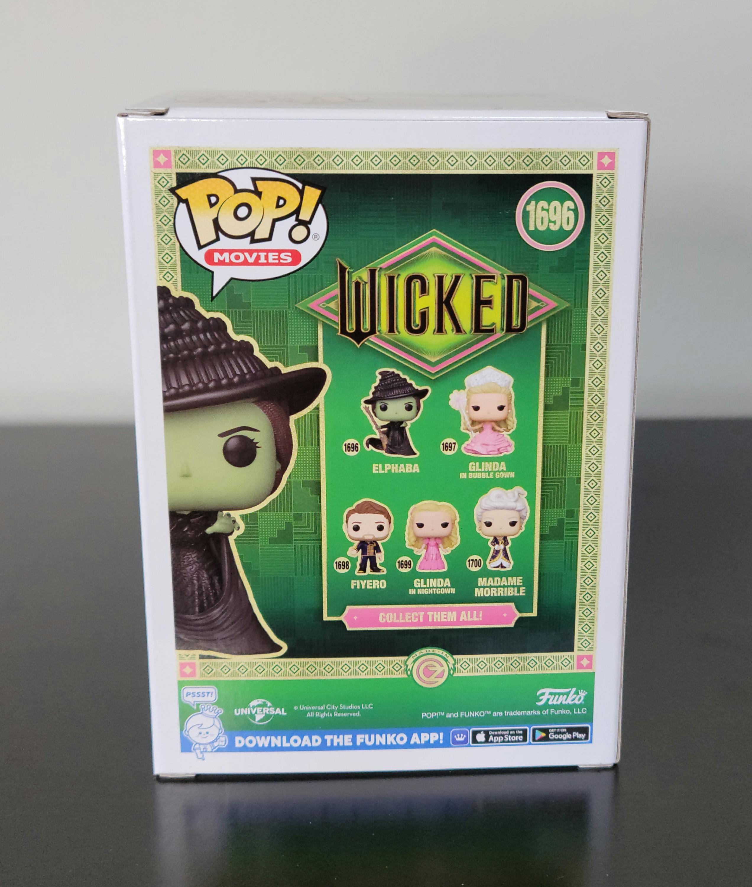 Cynthia Erivo Signed Autographed Wicked Movie Elphaba Funko Pop with COA