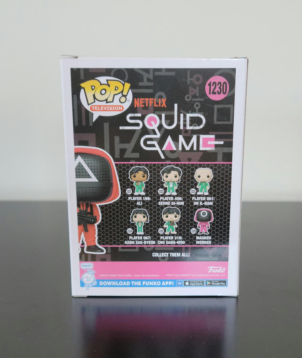 Hwang Dong-hyuk Squid Game Creator Signed Autographed Funko Pop Authenticated