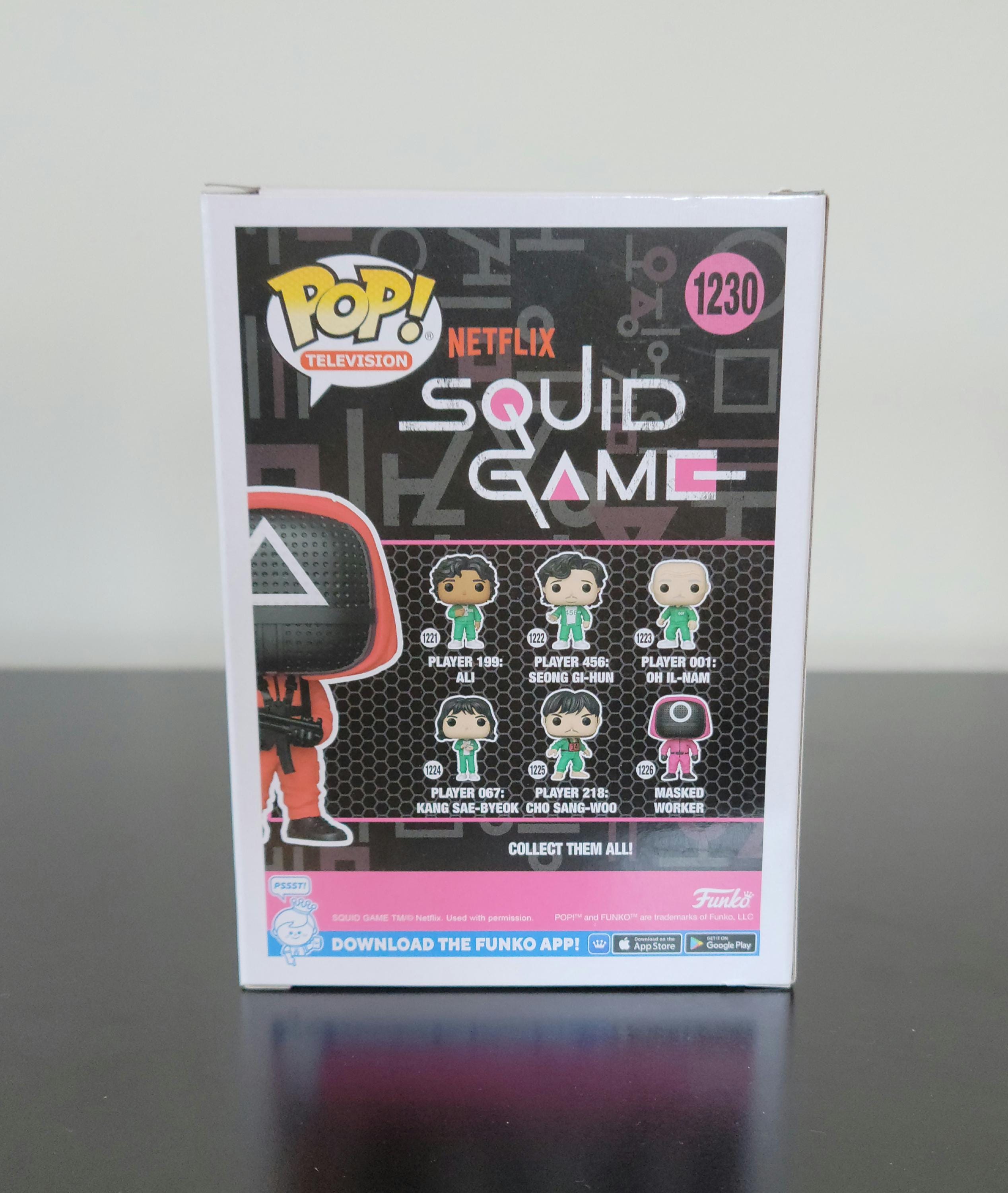 Hwang Dong-hyuk Squid Game Creator Signed Autographed Funko Pop Authenticated