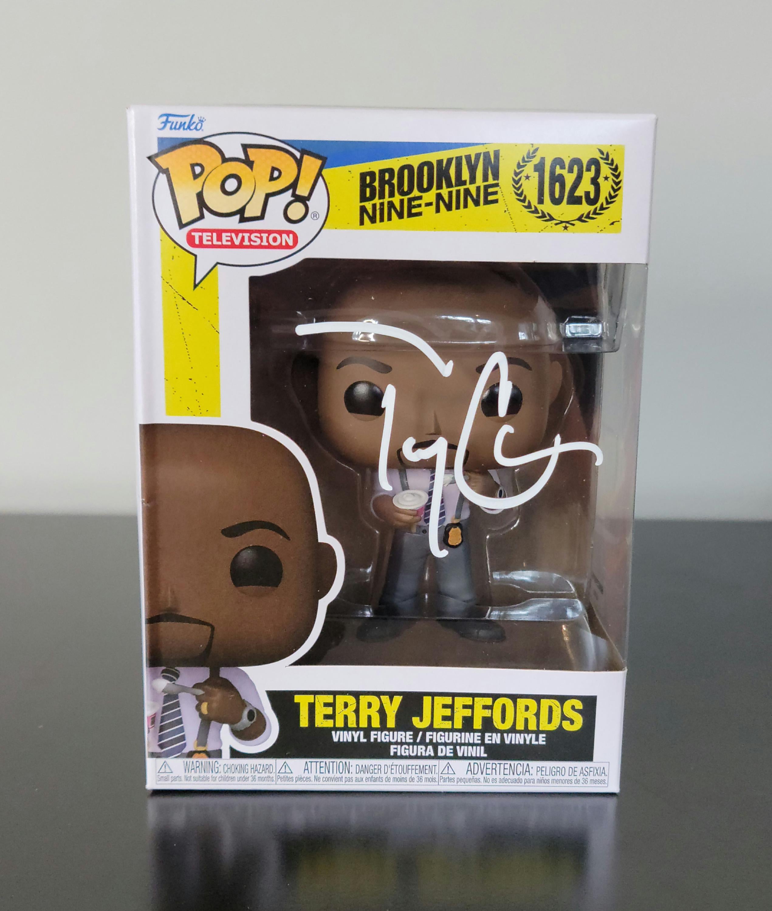 Terry Crews Signed Terry Jeffords Funko Pop, Brooklyn Nine-Nine, COA