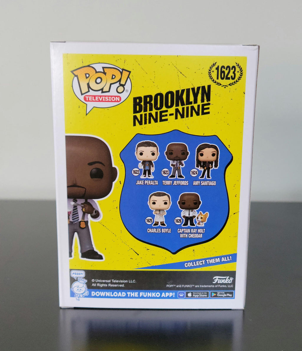 Terry Crews Signed Terry Jeffords Funko Pop, Brooklyn Nine-Nine, COA