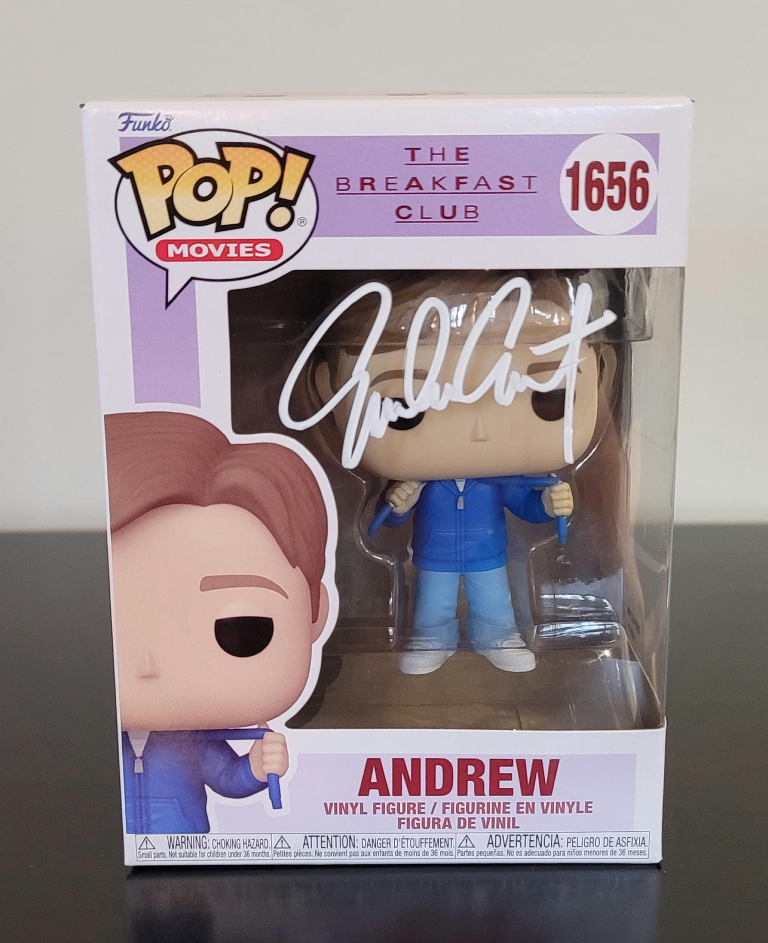 The Breakfast Club Set of Four Signed Autographed Funko Pops with COA