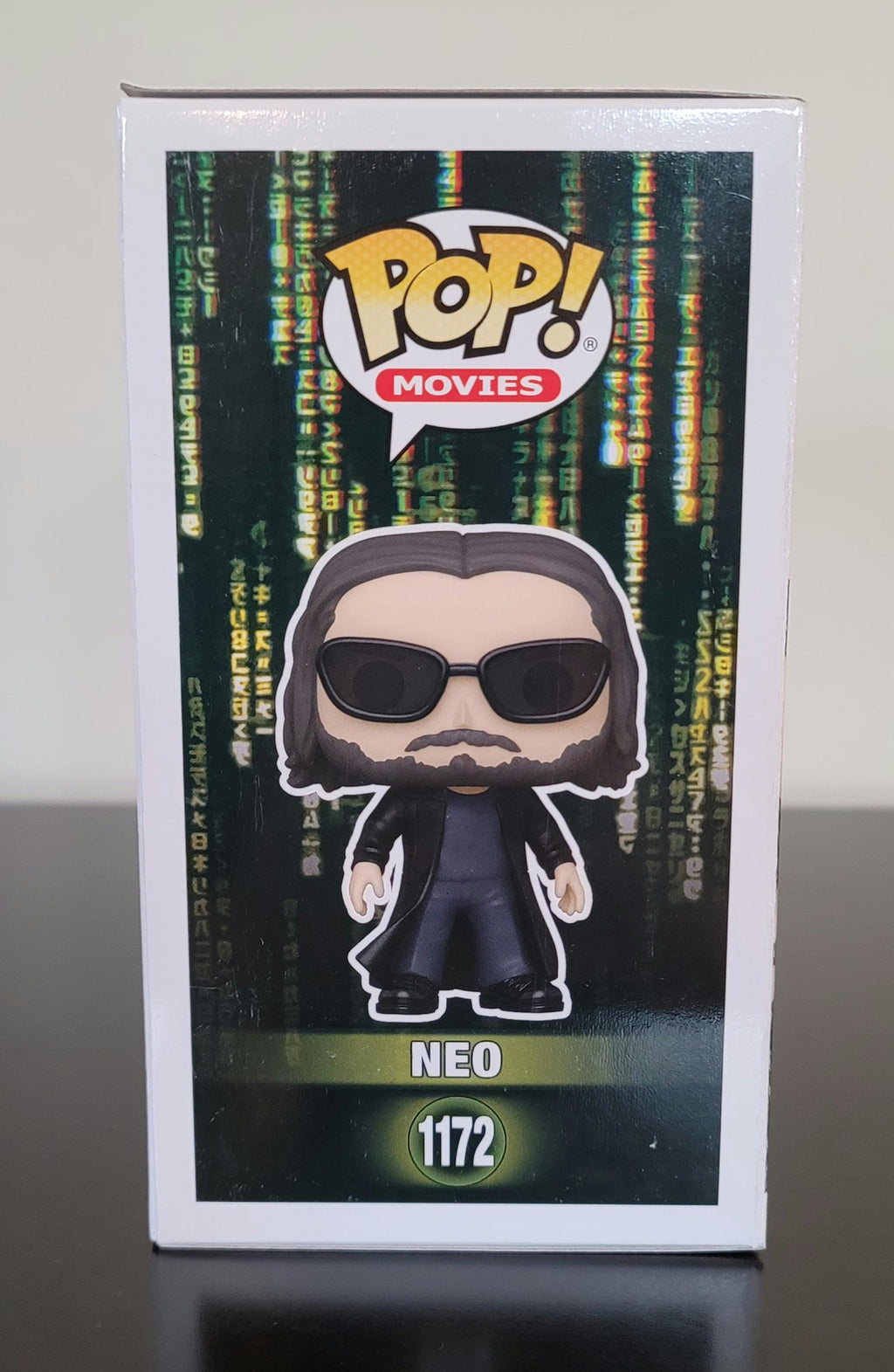 Keanu Reeves Signed Autographed Neo The Matrix Funko Pop w/ COA