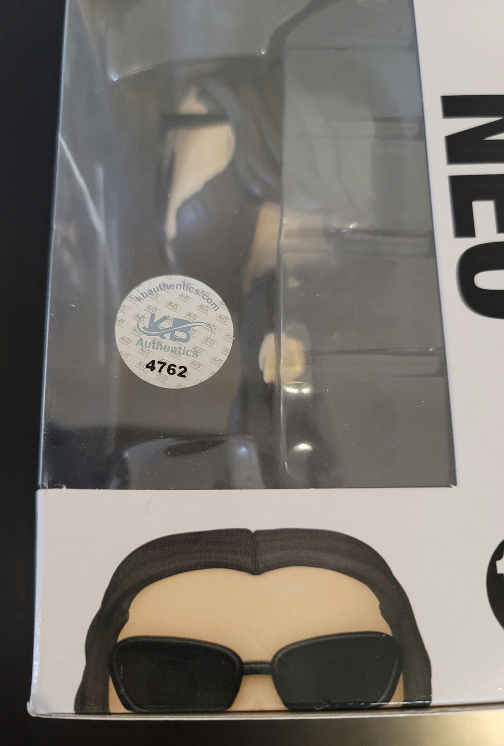Keanu Reeves Signed Autographed Neo The Matrix Funko Pop w/ COA