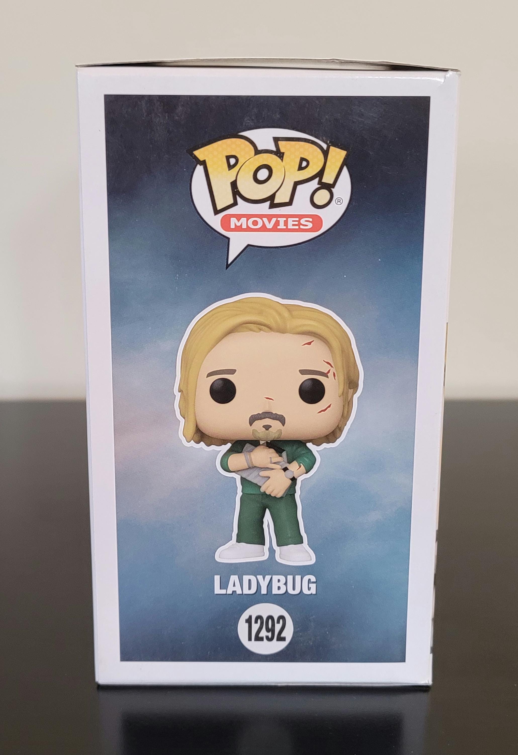 Brad Pitt Signed Autographed Funko Pop Ladybug Bullet Train Chase with Hologram COA