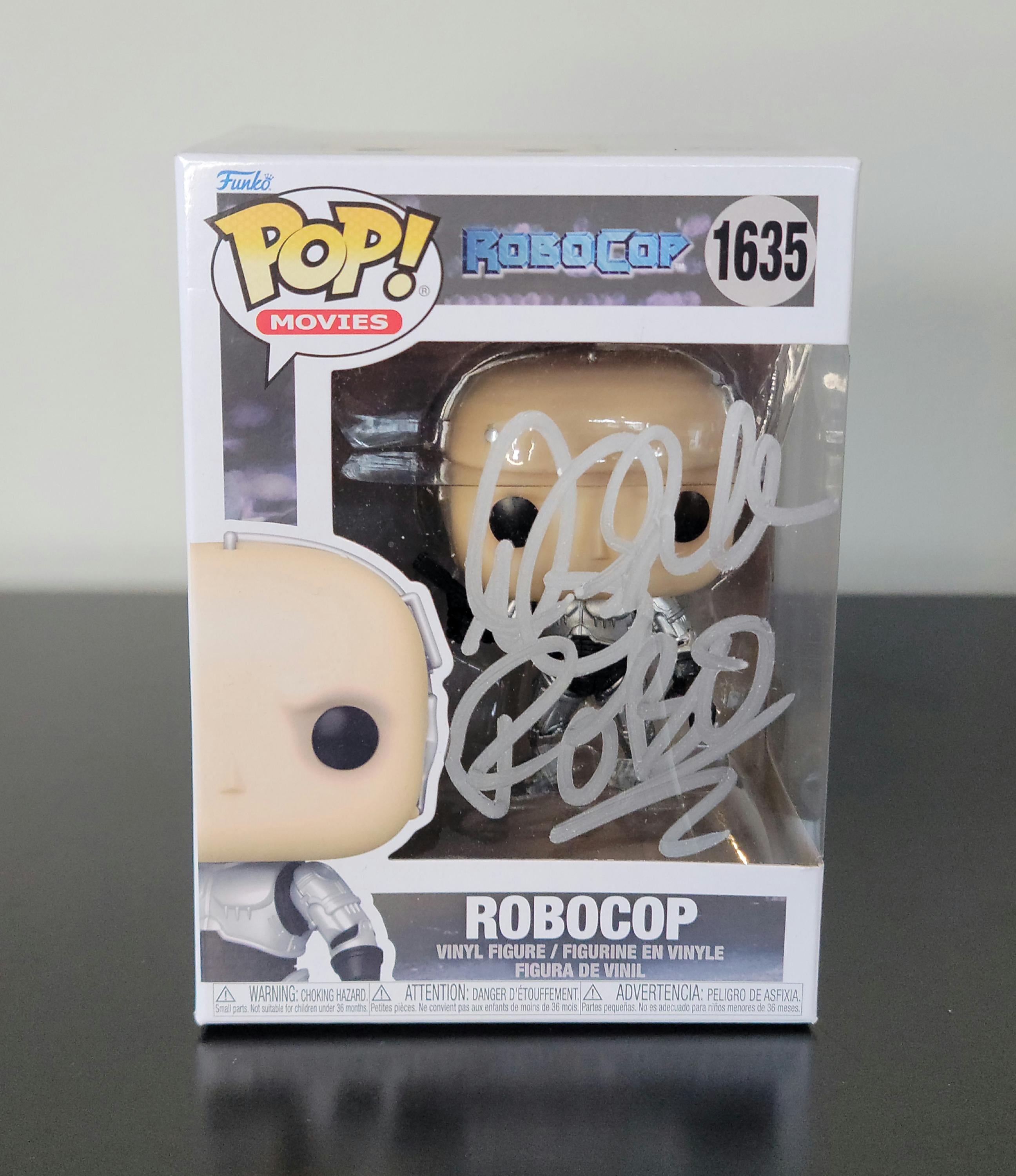 Peter Weller Signed Autographed Robocop Funko Pop with COA