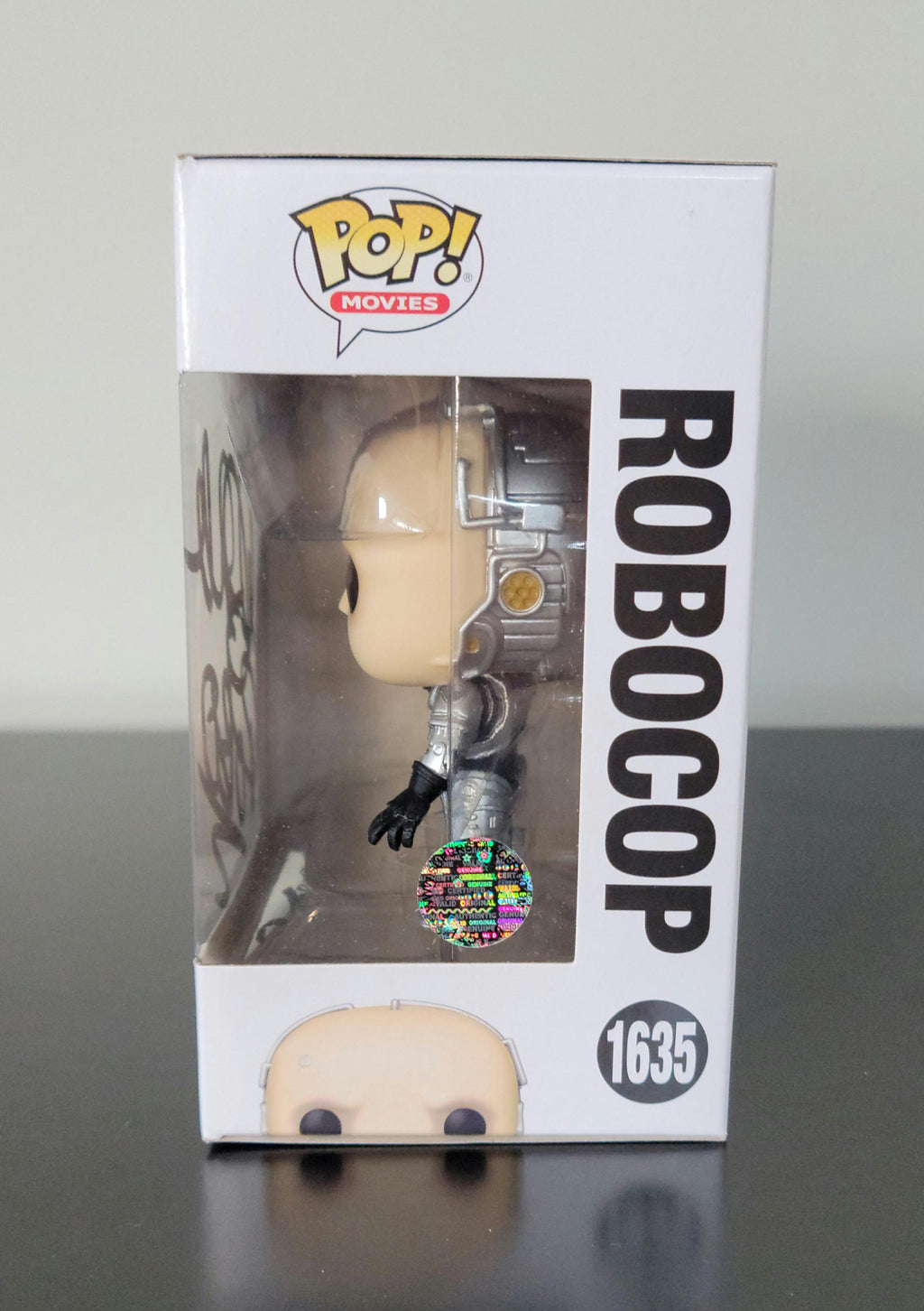 Peter Weller Signed Autographed Robocop Funko Pop with COA