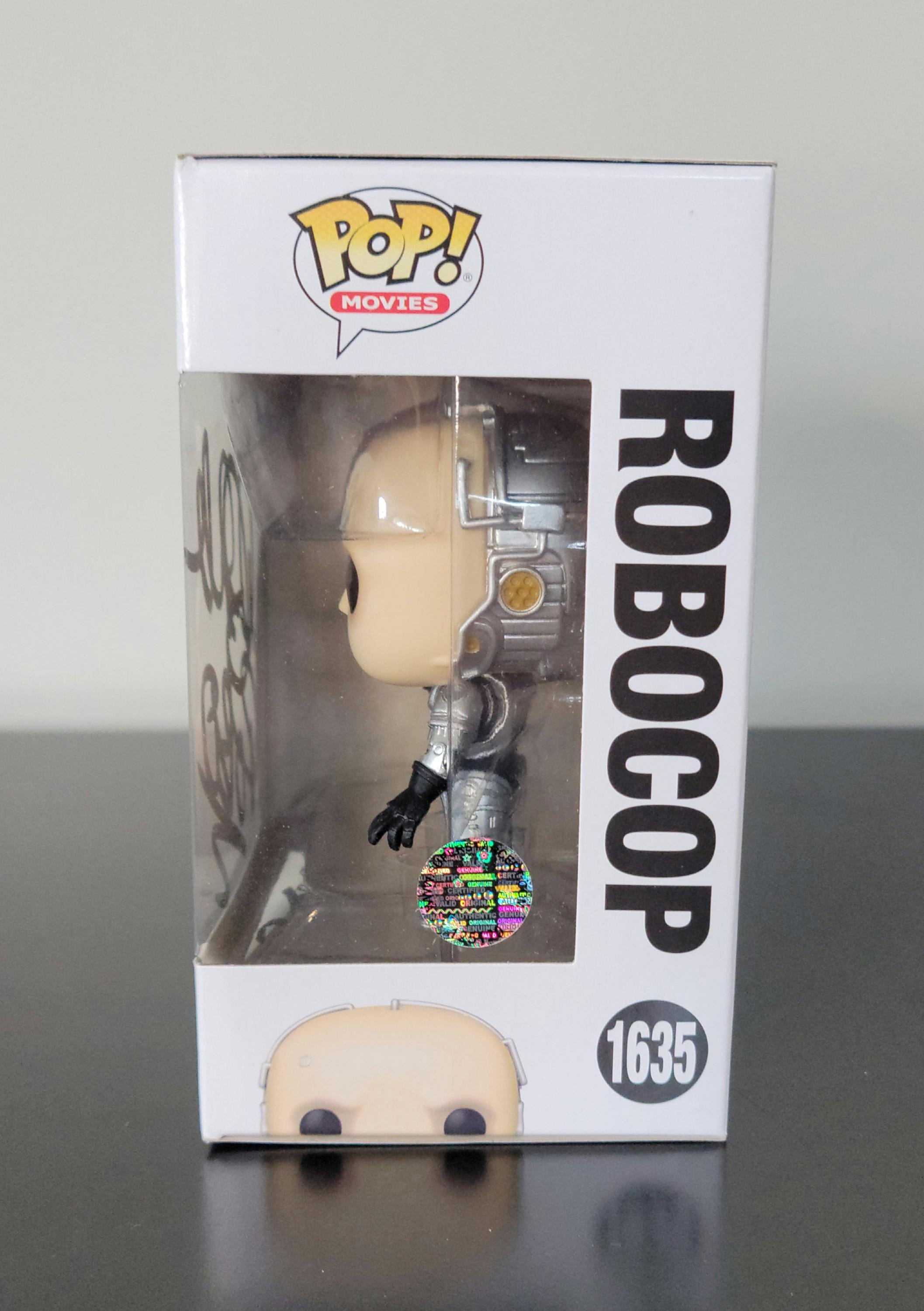 Peter Weller Signed Autographed Robocop Funko Pop with COA