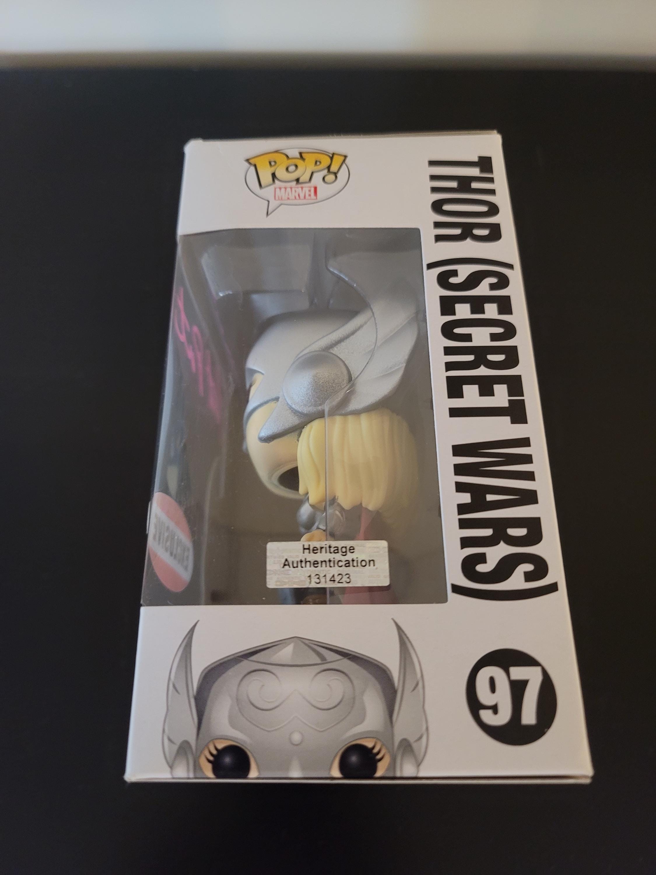 Natalie Portman Signed Autographed Funko Pop Jane Foster Thor Secret Wars With COA