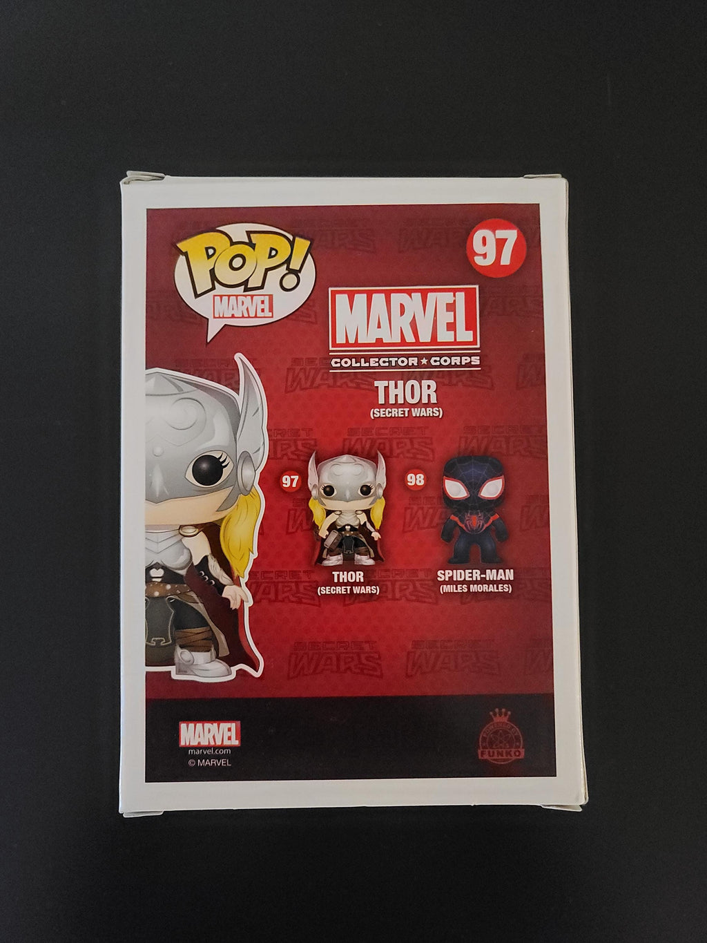 Natalie Portman Signed Autographed Funko Pop Jane Foster Thor Secret Wars With COA