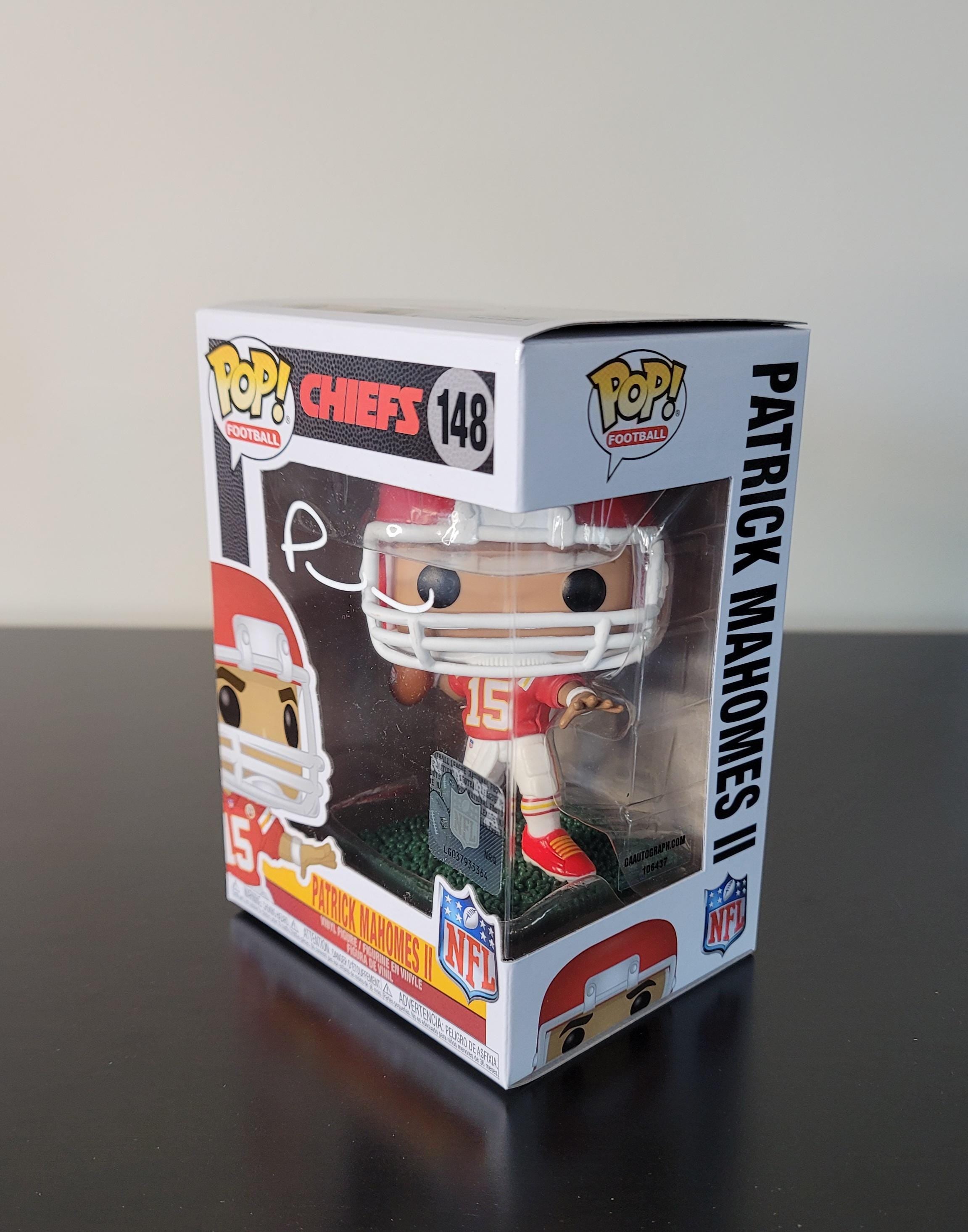 Patrick Mahomes Autographed Signed Funko Pop Kansas City Chiefs NFL Holo w/COA