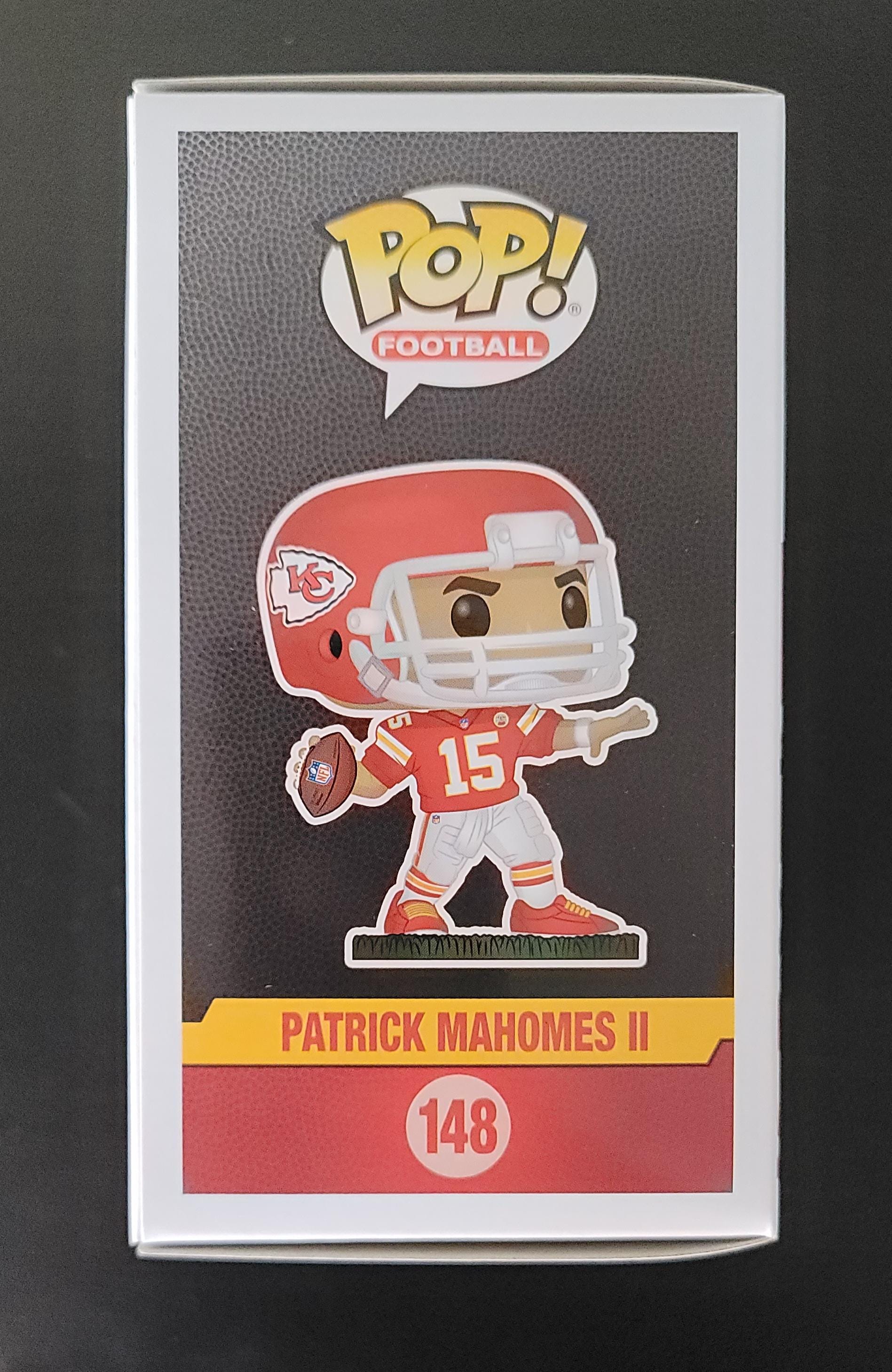 Patrick Mahomes Autographed Signed Funko Pop Kansas City Chiefs NFL Holo w/COA